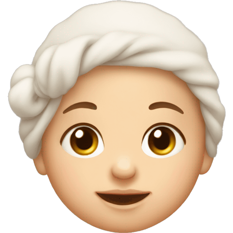 Cute newborn baby emoji