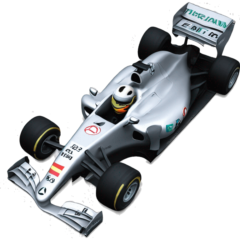 f1 2003 mercedes emoji