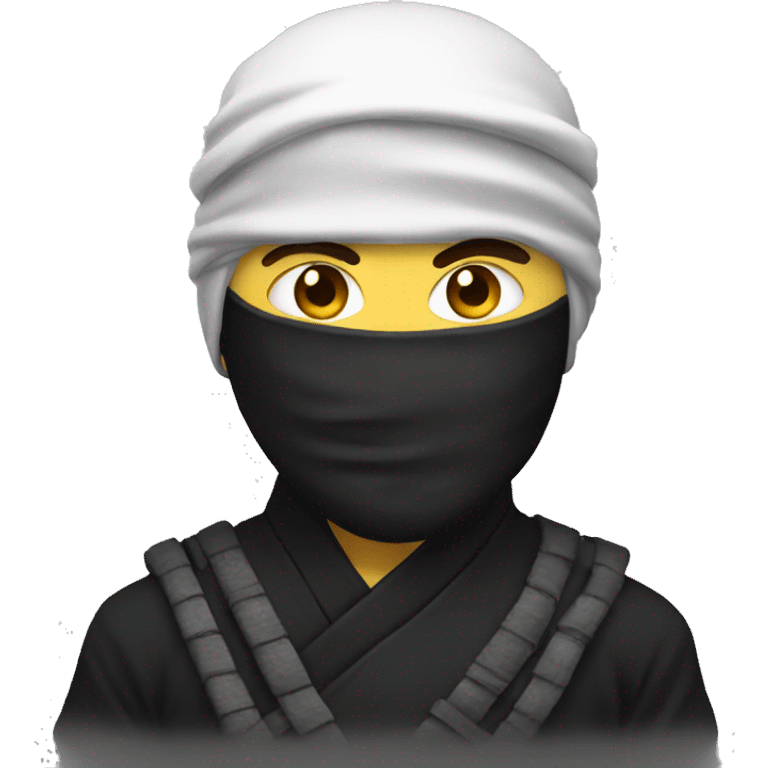 white ninja emoji