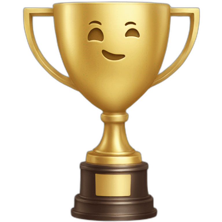 Trophy and Check emoji