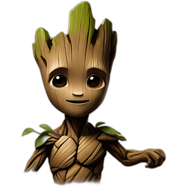 Groot galaxy guardian emoji