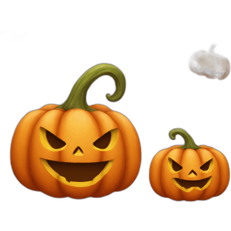 Halloween pumpkin emoji