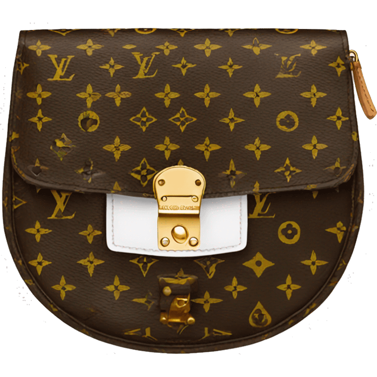 Louis Vuitton Pochette emoji