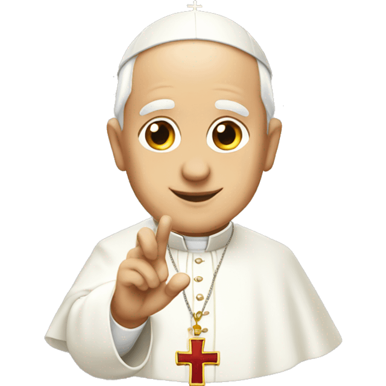 pope ok gesture emoji