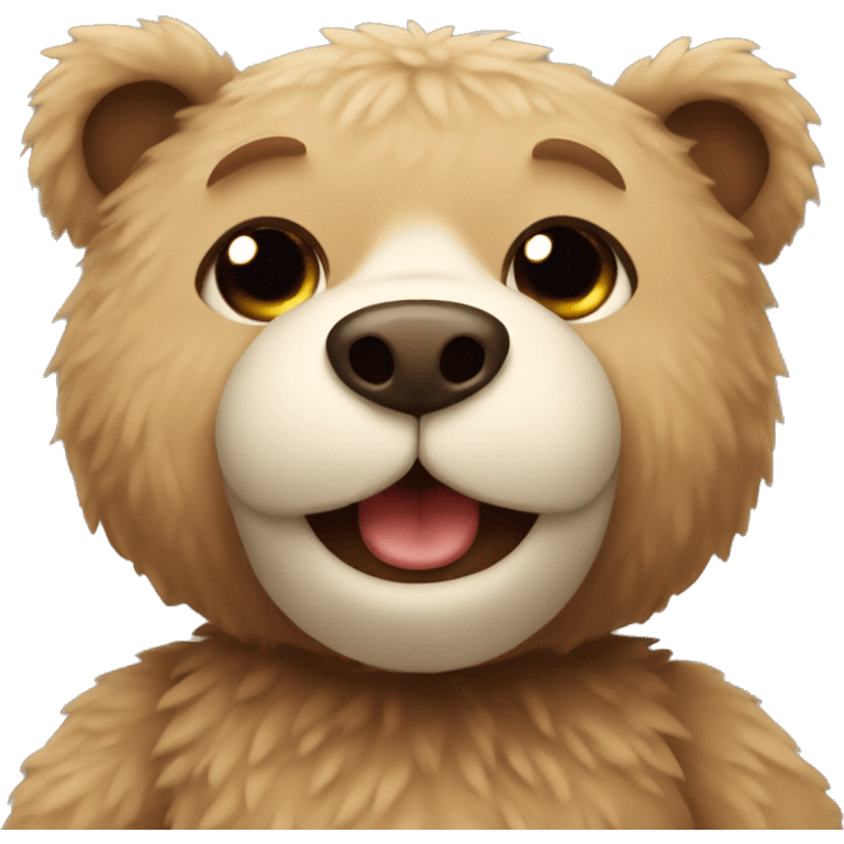 Cute Teddybear emoji