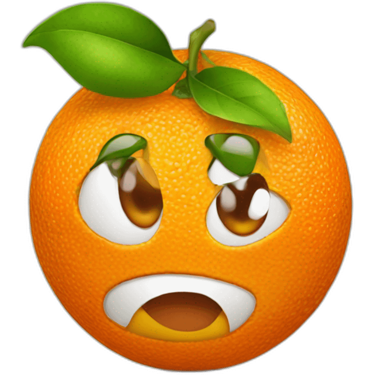 orange fruit emoji