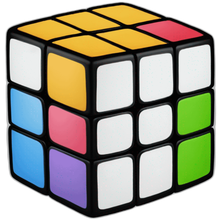 Rubik's cube emoji