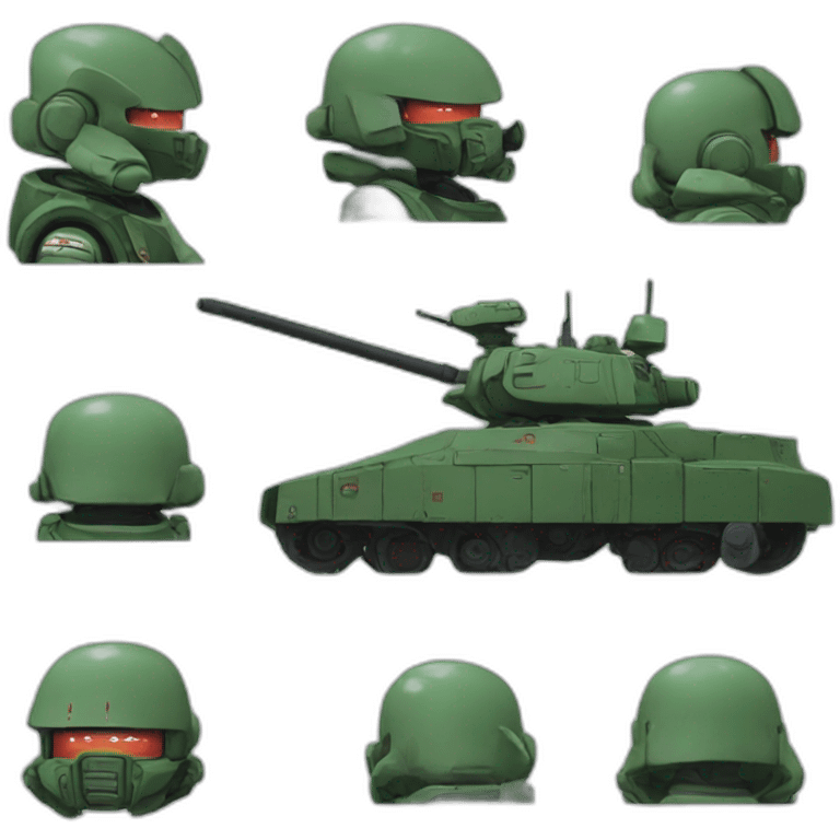 Zaku IIs emoji