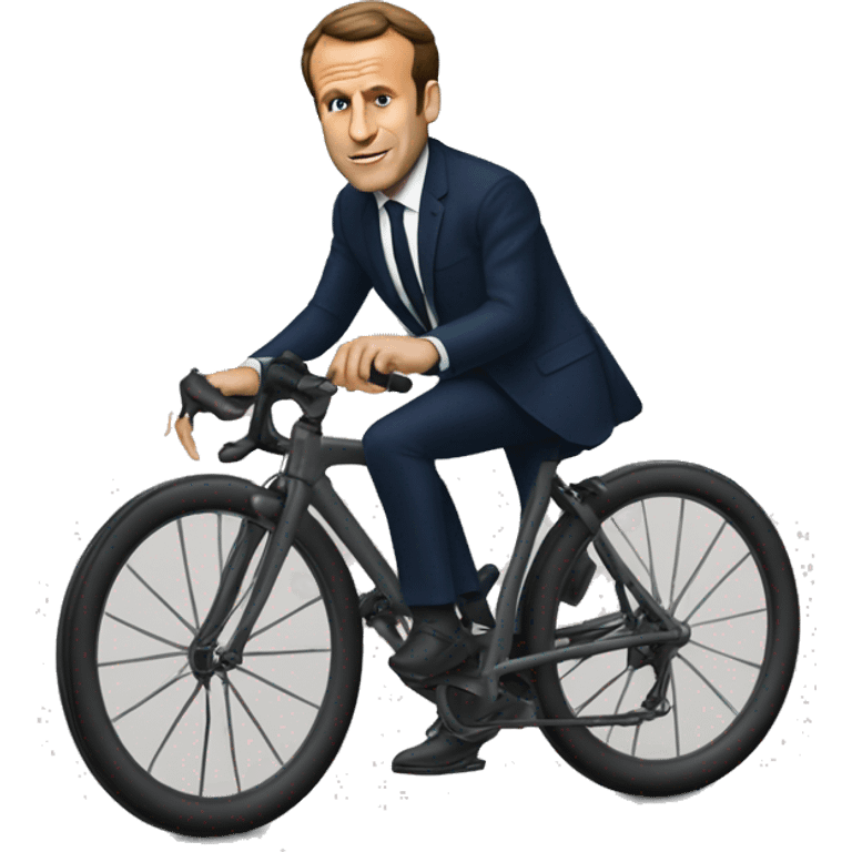 macron su un velo emoji