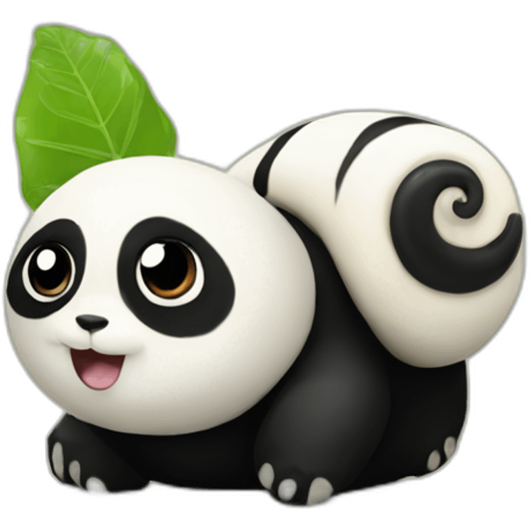 panda snails emoji