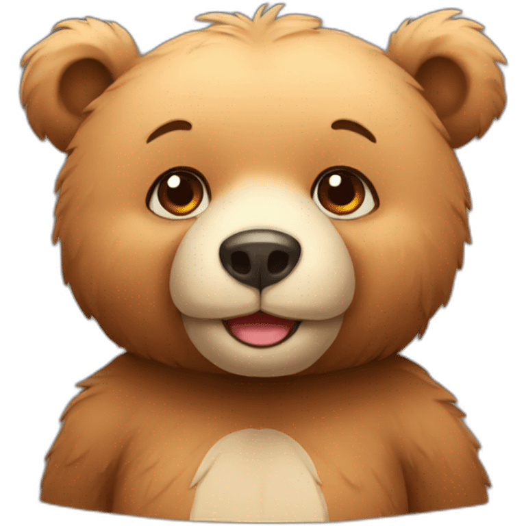 cute bear emoji