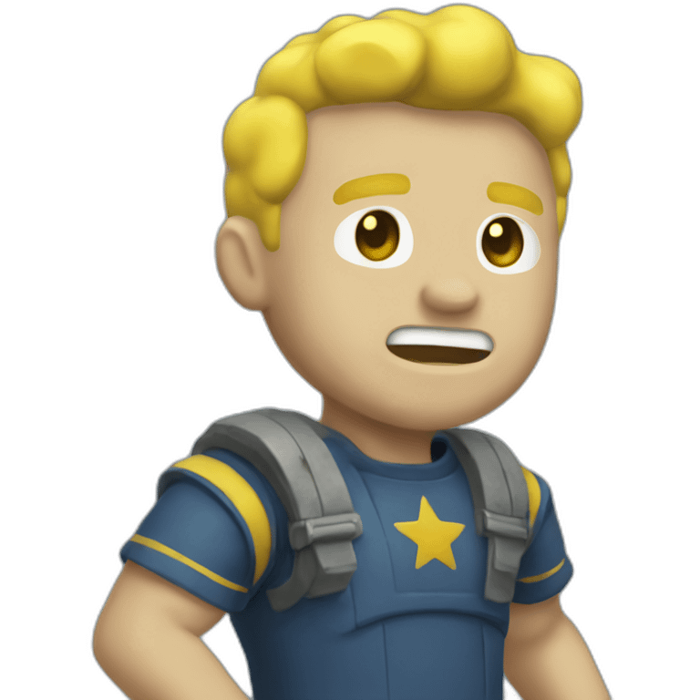 Vault boy fallou bubble head emoji