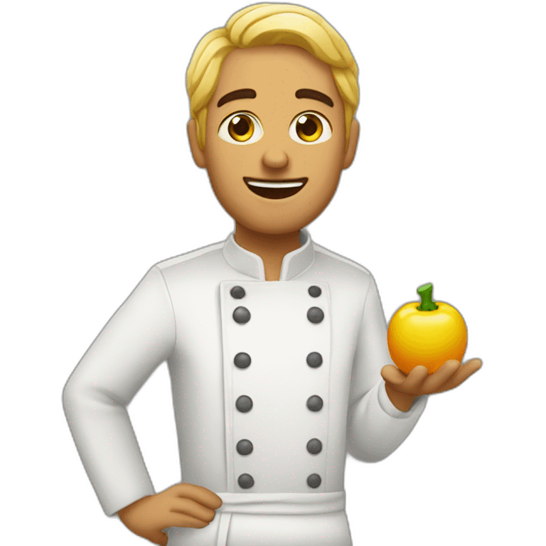 cuisinier chanteur emoji