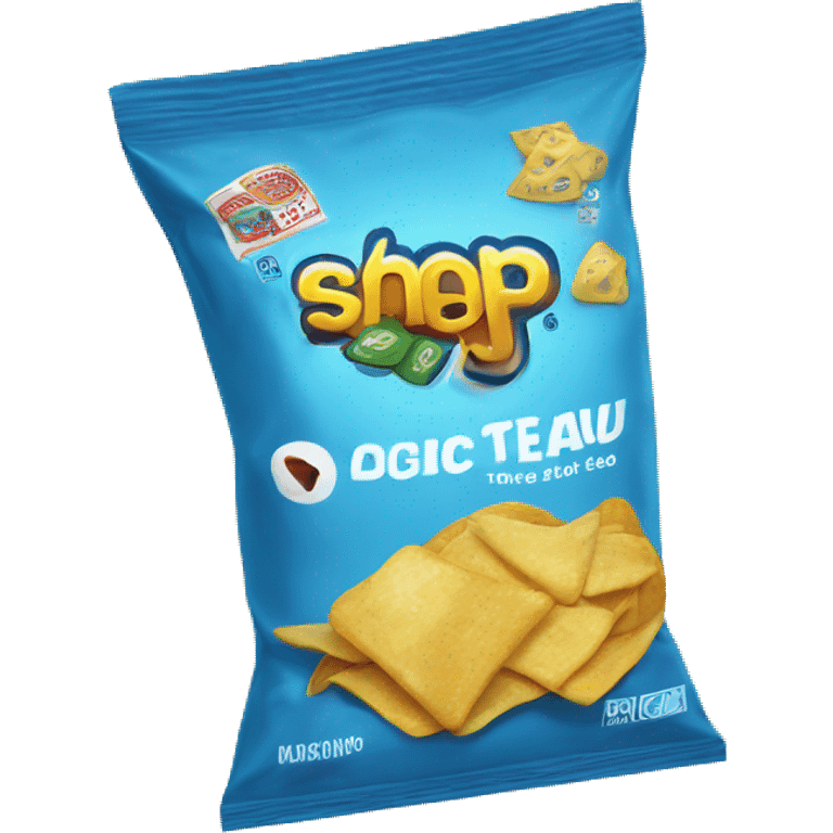 Chip bag emoji