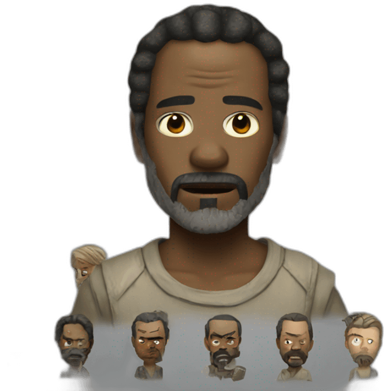 the walking dead emoji