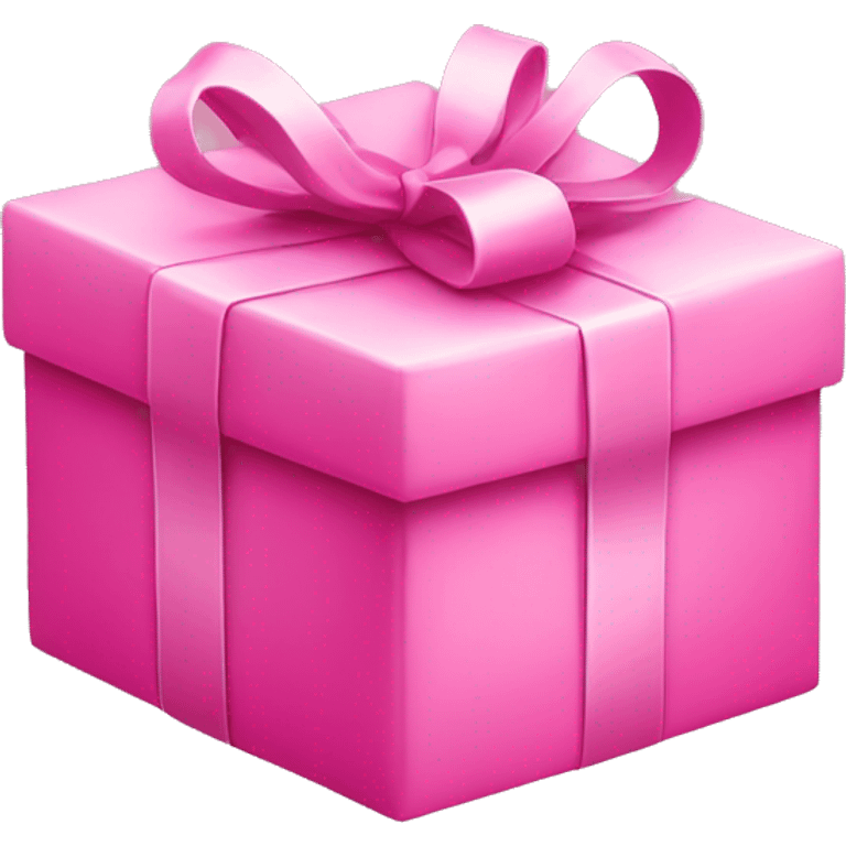 Pink present emoji