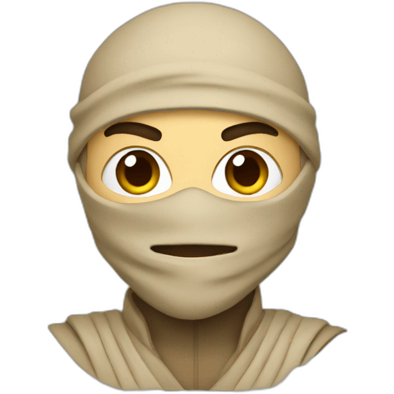 beige ninja emoji