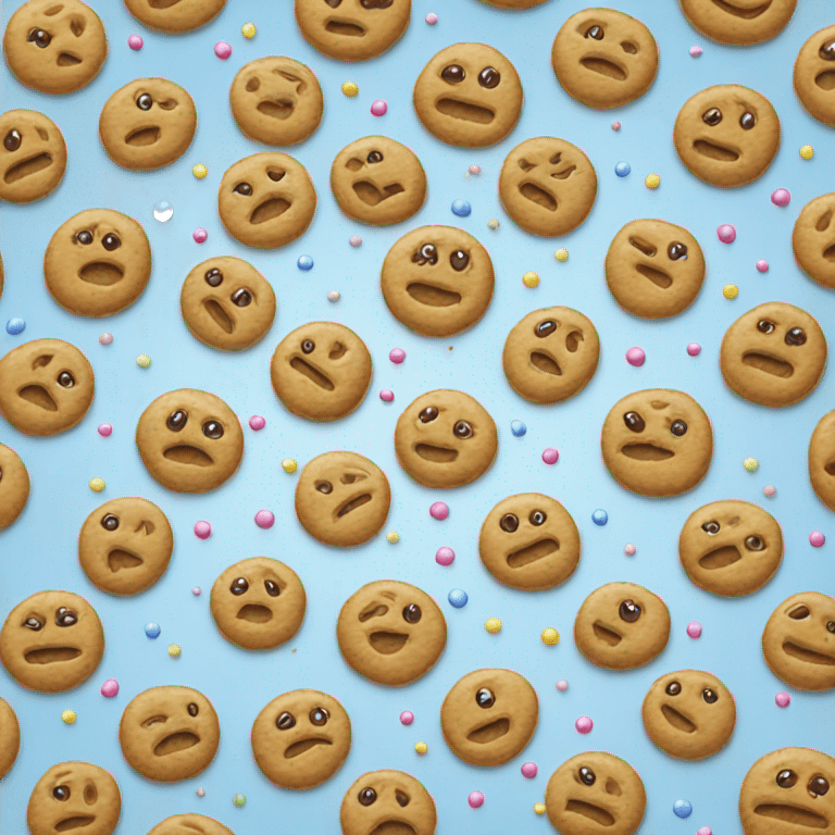 Sprinkle cookie emoji