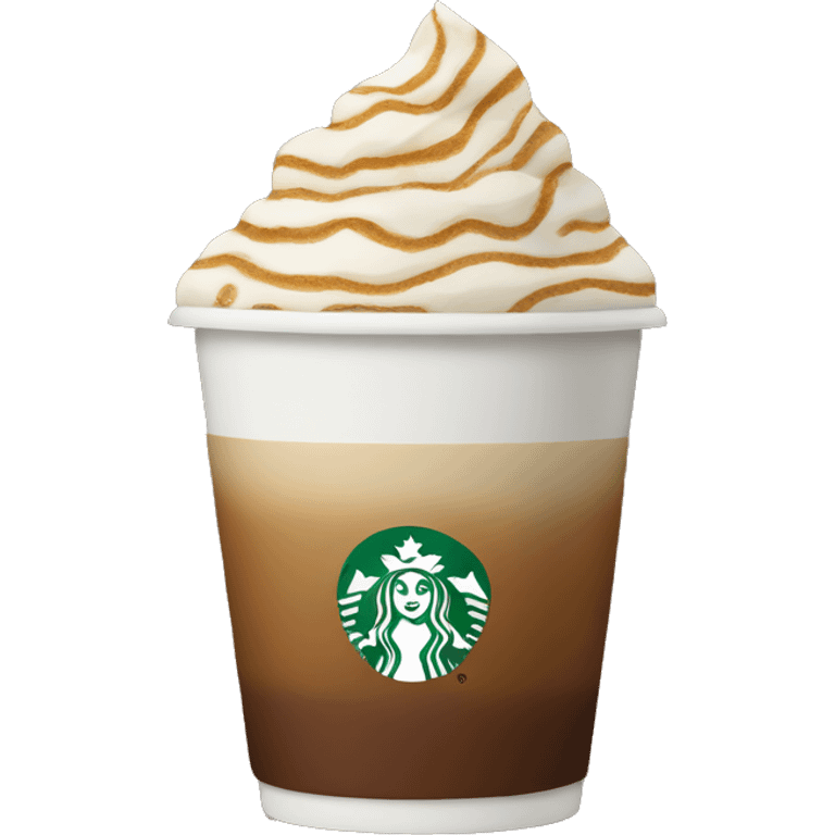 A cup of Starbucks emoji