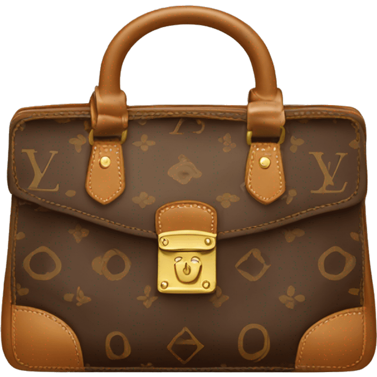 louis vitton handbag  emoji