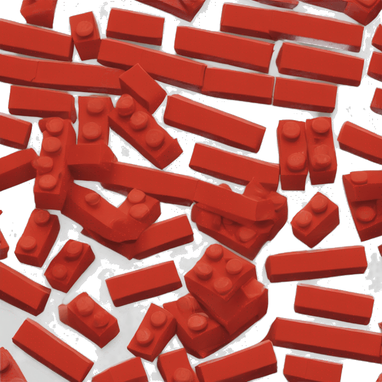 red lego brick emoji