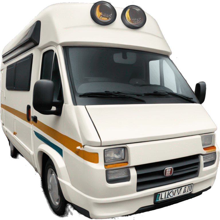 fiat ducato motorhome alkoven oldtimer emoji