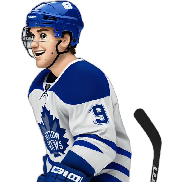 Auston Matthews hockey Toronto emoji