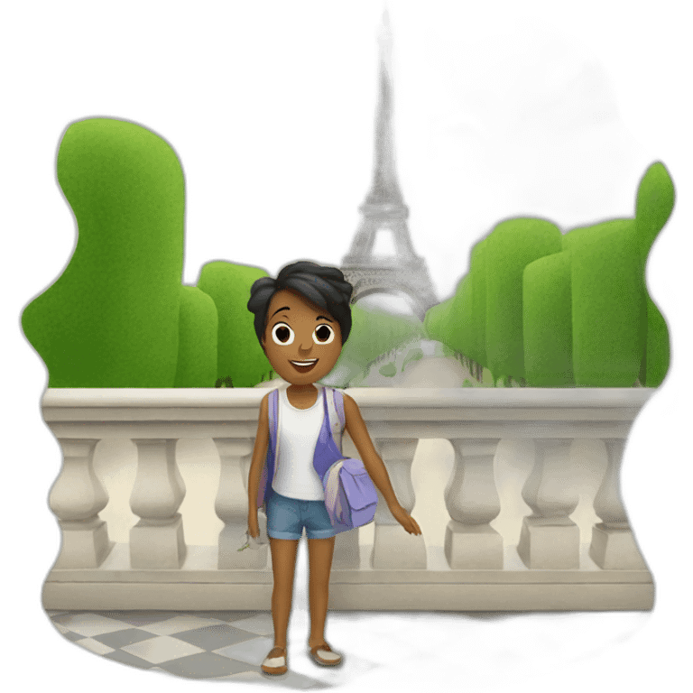 vacation in Paris this summer emoji