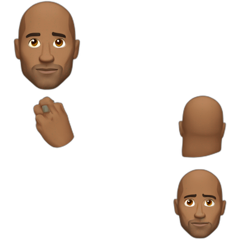 Dwayne Douglas Johnson. emoji