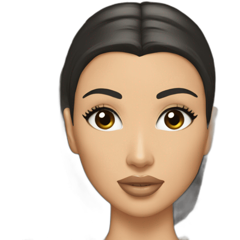 Kim kardashian big bum emoji