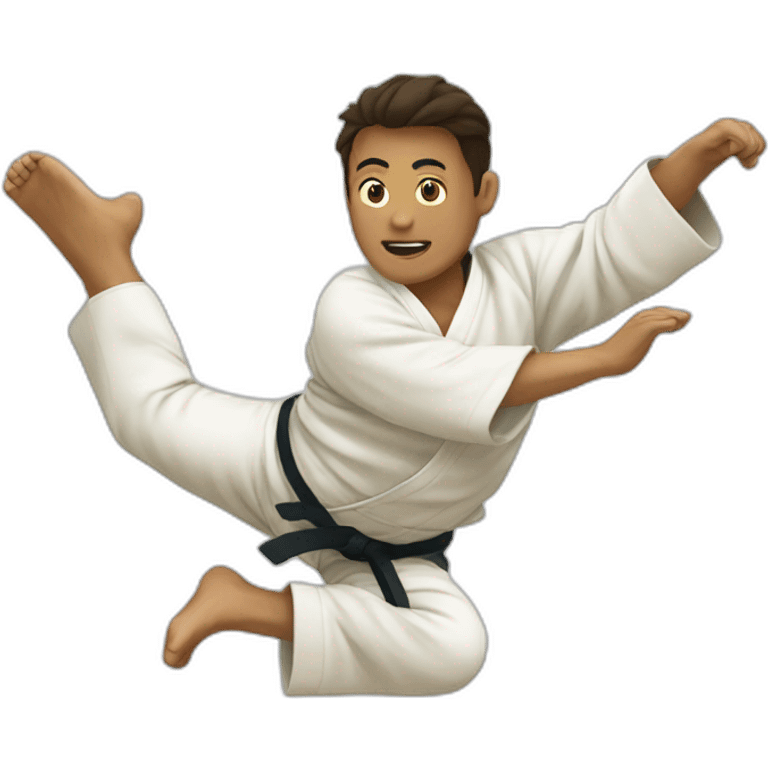 Judo throw emoji