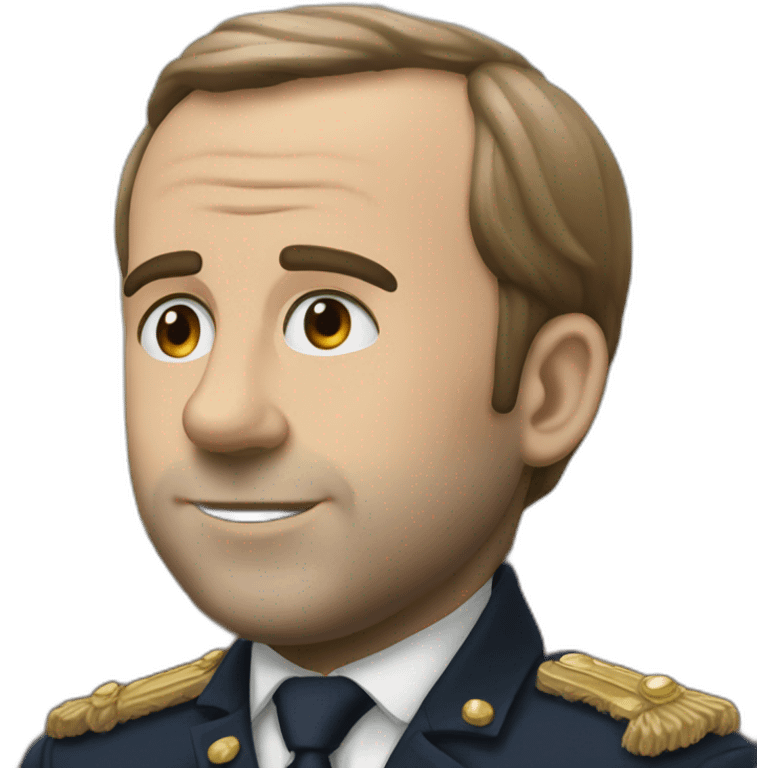 Macron étonné emoji