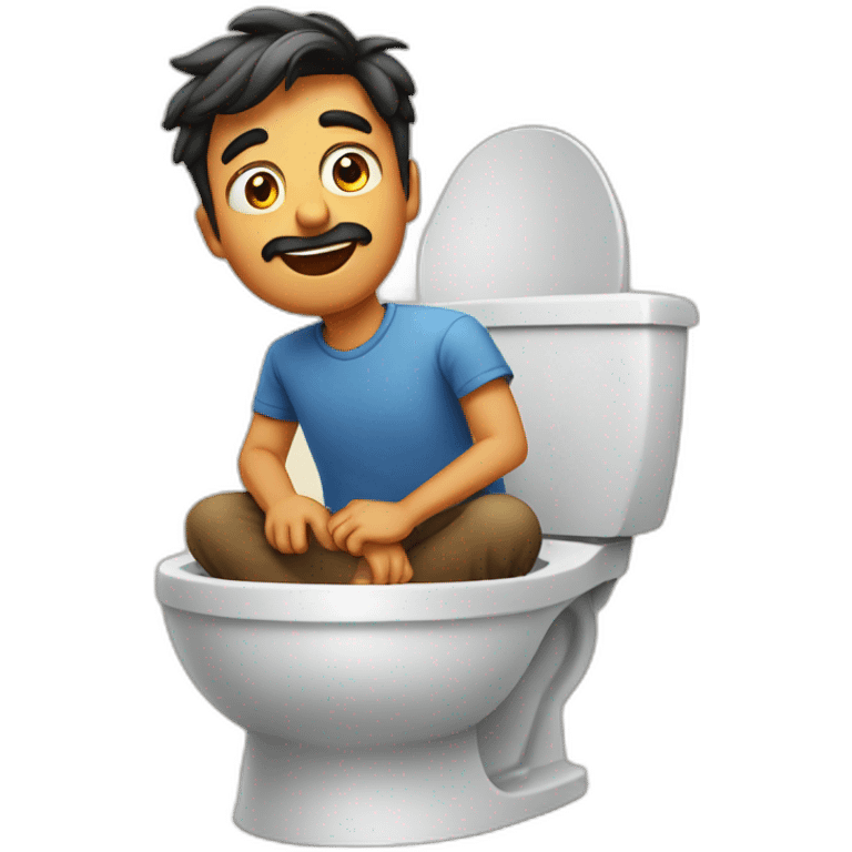 hindi-guy-on-toilet emoji