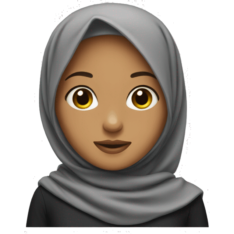 Hijab girl emoji