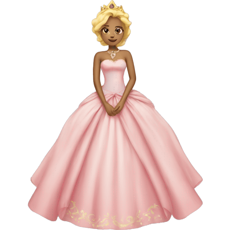 Princess dress emoji