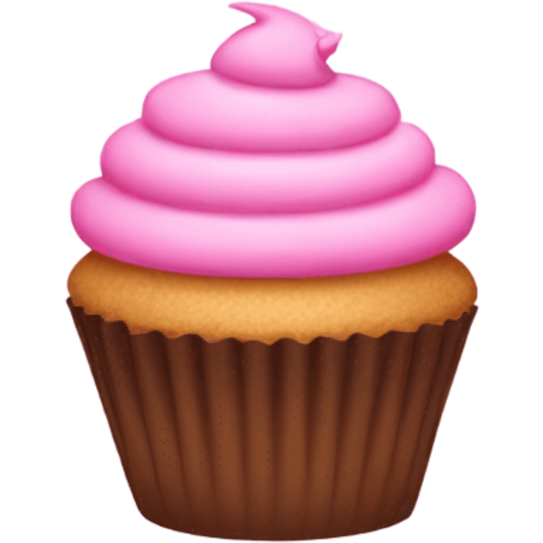 pink cupcake emoji