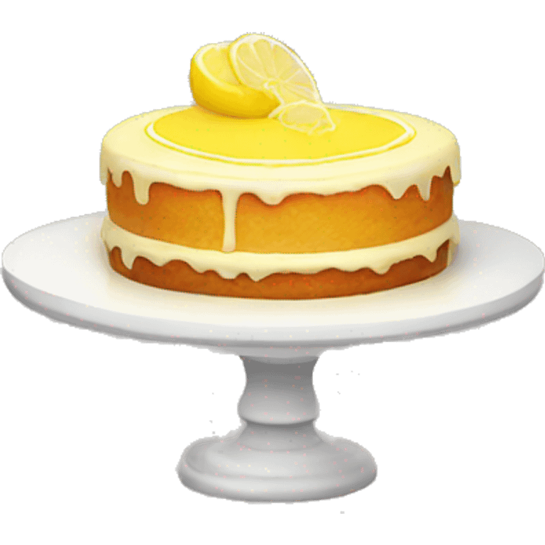 Lemon Cake  emoji