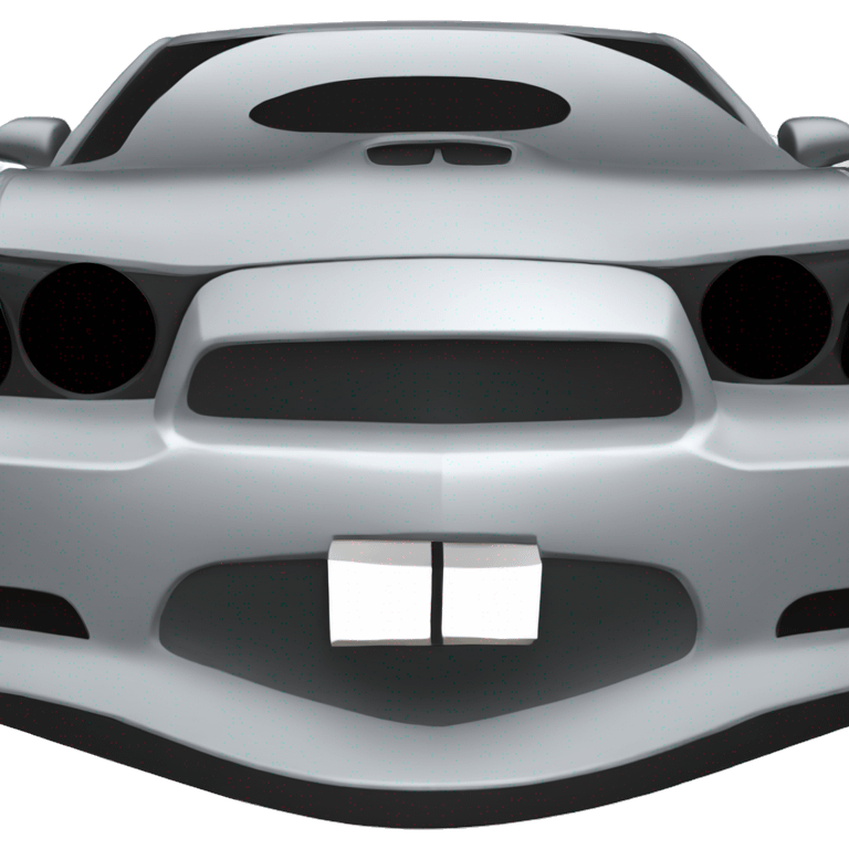 2024 black Dodge charger  emoji