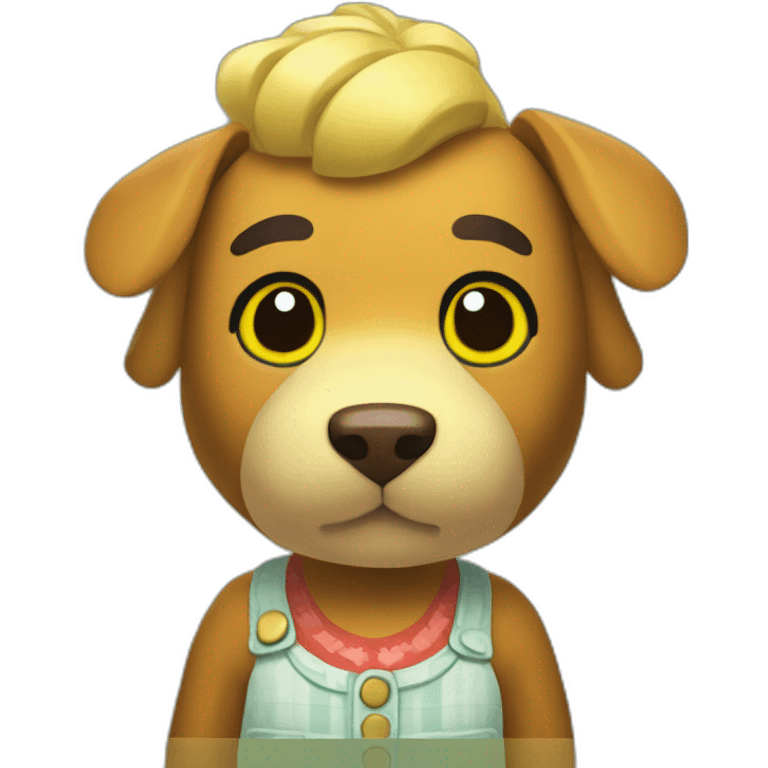 Canela animal crossing emoji