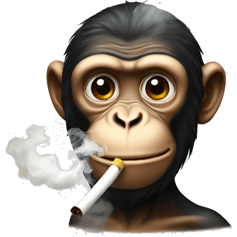 monkey smoke emoji