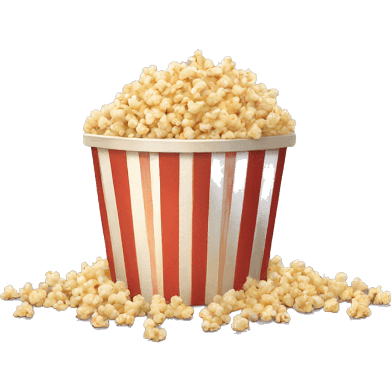 Pot of popcorn emoji