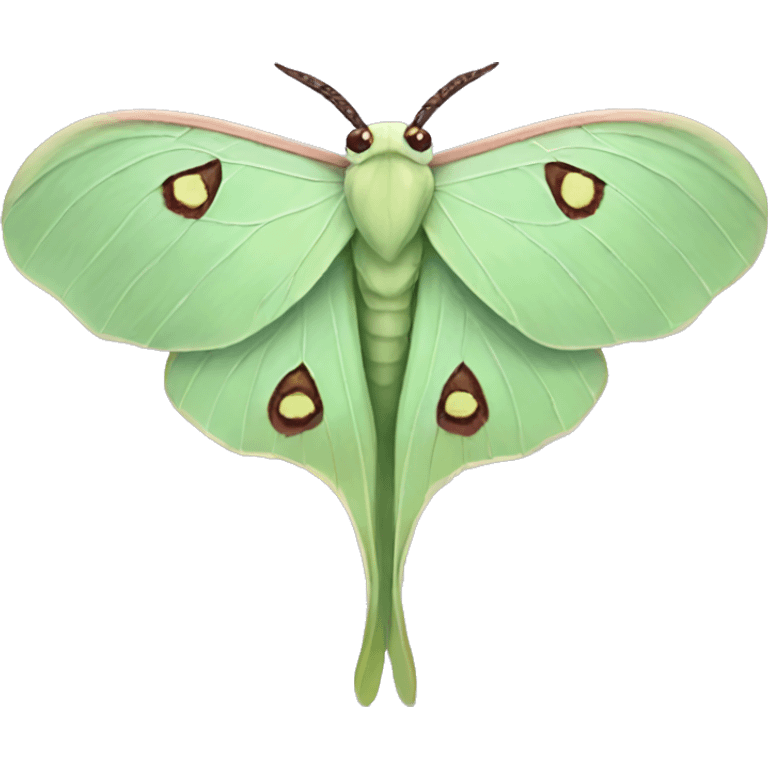 Luna Moth emoji