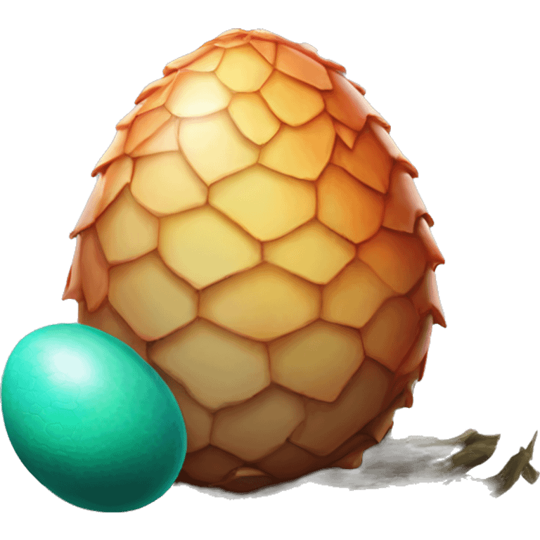 dragon egg hatching emoji