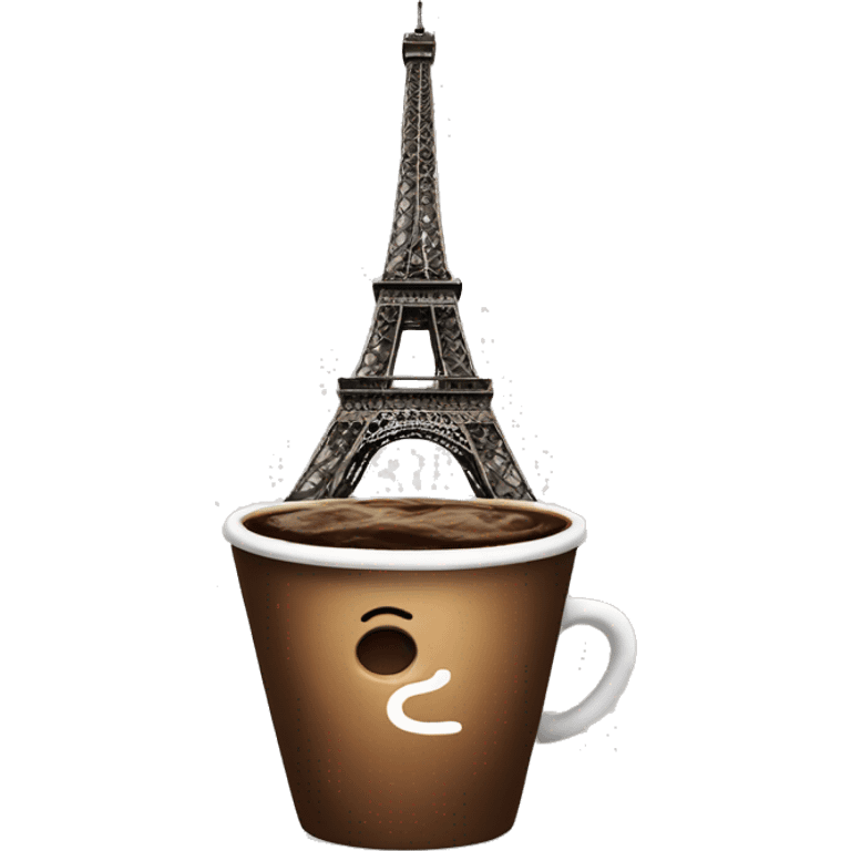 Coffee at Paris emoji