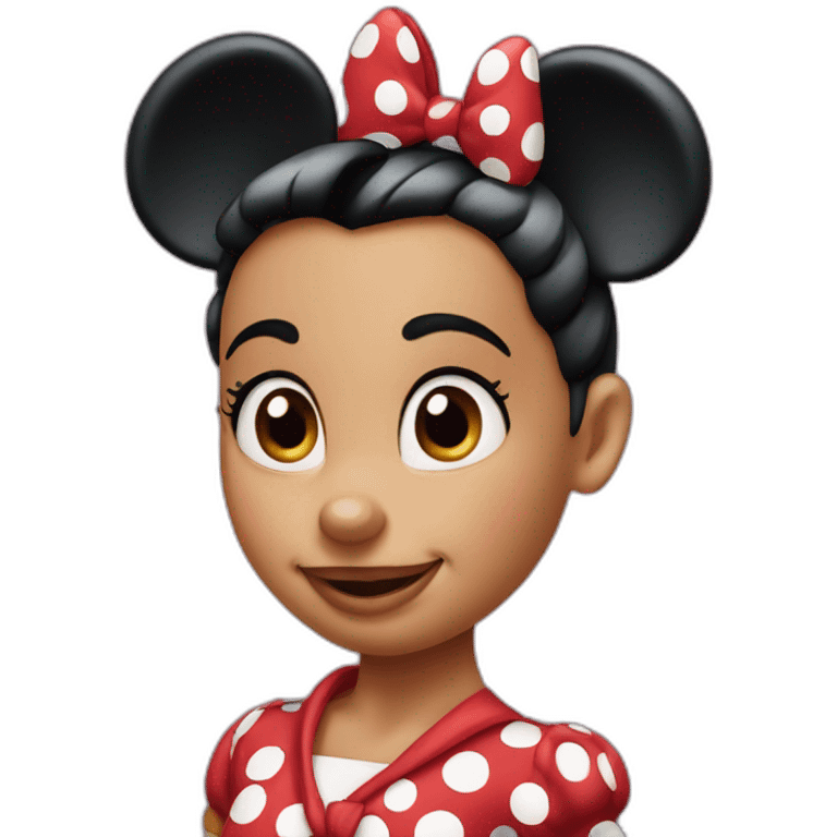  Classic Minnie Mouse  emoji