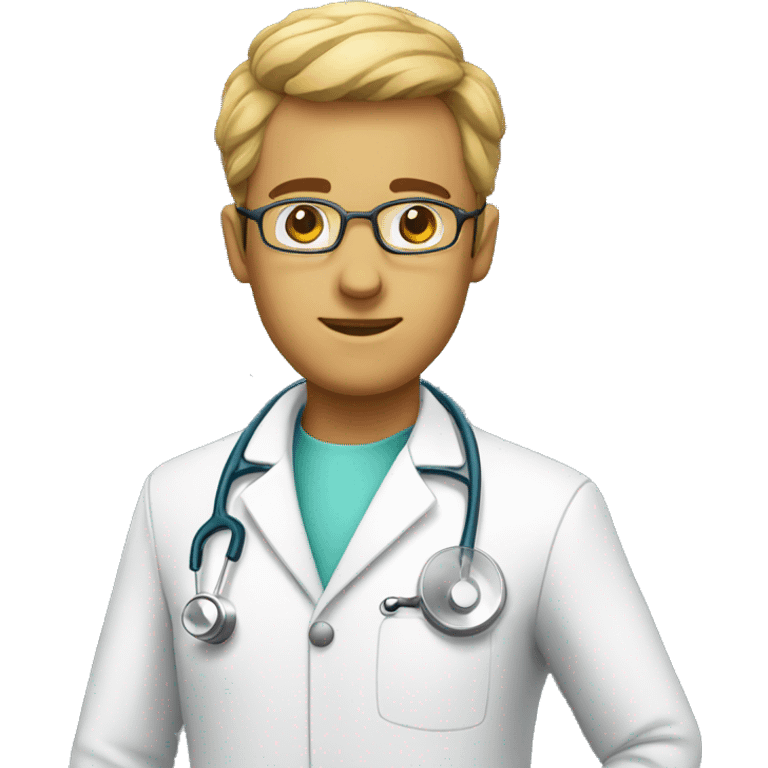 Doctor whit bistury  emoji