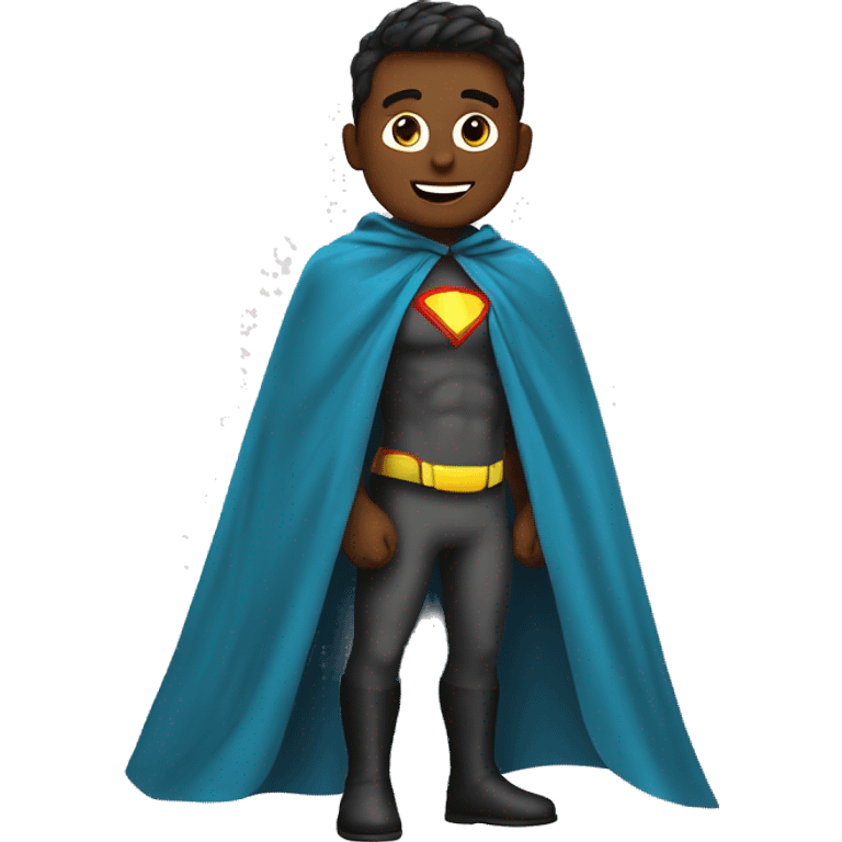 Super hero cape emoji