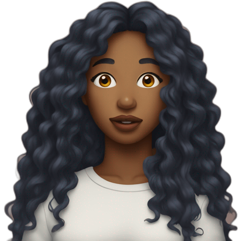 SZA LA CHANTEUSE emoji