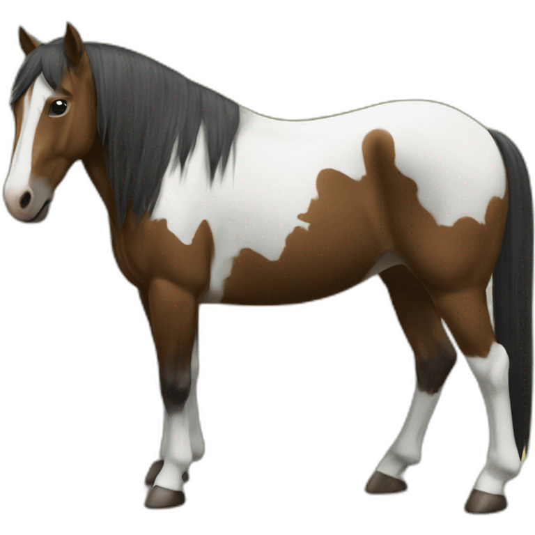 Cheval sur fourmi emoji