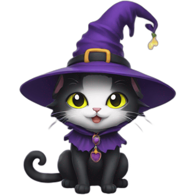 cat-witch emoji